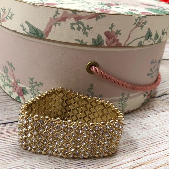Jewelry - RHINESTONE GOLD PLATED BRACELET